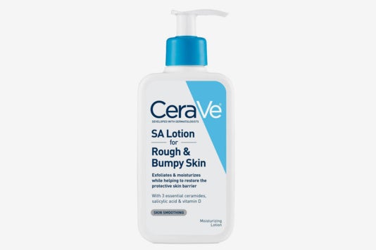 CeraVe SA Lotion for Rough and Bumpy Skin.